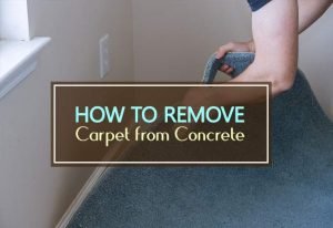 How to Remove Carpet from Concrete [Step-By-Step Guide] - Household Advice