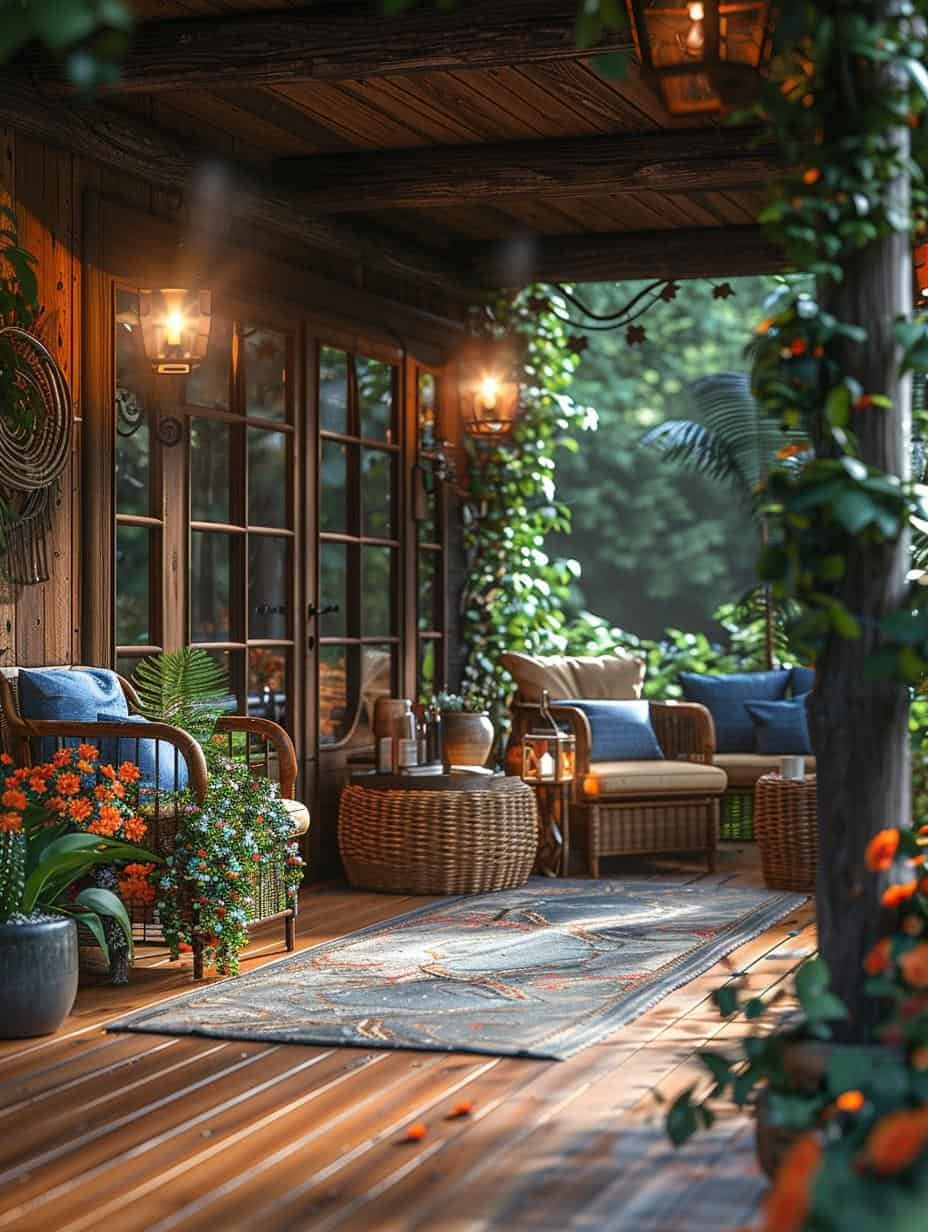 15 Stunning Small Front Deck Ideas - Household Advice